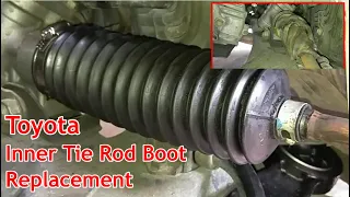 Toyota Avalon Inner Tie Rod Boot Replacement (Driver's Side)