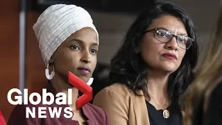 Congressmwomen Ilhan Omar, Rashida Tlaib respond after barment from Israel