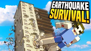 EARTHQUAKE Hits While I'm on a SKYSCRAPER - Teardown Mods Gameplay