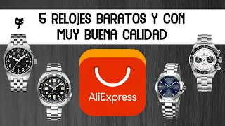 Los 5 mejores relojes que puedes conseguir en Aliexpress por 100€