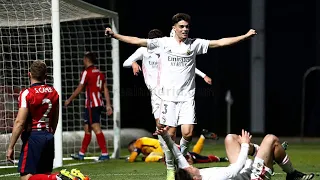 Miguel Gutiérrez - Real Madrid Castilla vs Atlético Madrid B (14/03/2021) HD