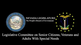 4/12/2022 - Legislative Committee on Senior Citizens, Veterans and Adults With Special Needs