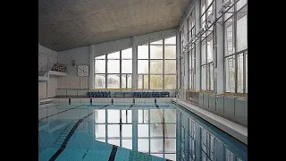 плавбассейн "Лазурный" Припять swimming pool " Lazure" Pripyat