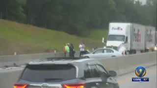 Drivers trapped in traffic near I-85 construction zone twice in one day