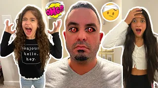 SOMETHING BAD IS HAPPENING TO OUR DAD'S EYES AFTER HAVING SURGERY!😱