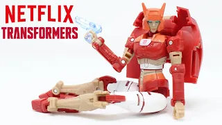 Transformers Netflix Deluxe Class Elita-1 Review