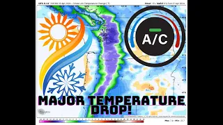 Pacific NW Weather: An Amazing Temperature Drop!