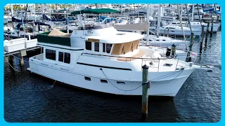 The Most COMFORTABLE Mid-Sized Trawler I've Been Aboard [Full Tour] Learning the Lines