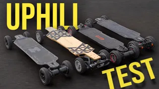 4 Insanely Fast Eskates Race Uphill - Who Comes Out on Top?