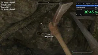 Skyrim smithing 100 speedrun, glitchless, in less than 1 hour starting with early loot [Part 2]