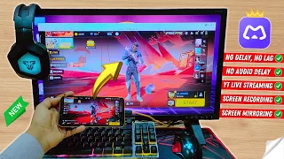 Best Screen Mirroring Software for Live Stream Free Fire on PC with OBS | AnyMiro