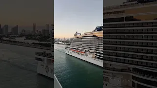 MSC Seashore Miami port