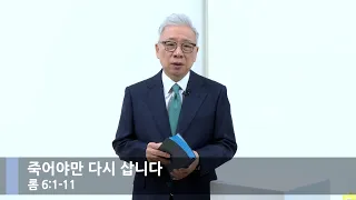 [뭇별예배] 죽어야만 다시 삽니다 (롬 6:1-11)_베이직교회_조정민 목사_20240331