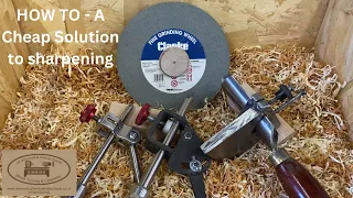 Woodturning an easy and cheap solution to sharpening your tools