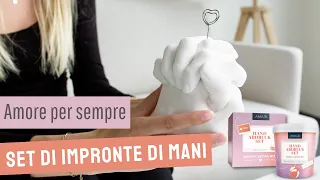 Celebrate l'amore indimenticabile con il Set di impronte a mano per coppie AMARI! 💞🎁