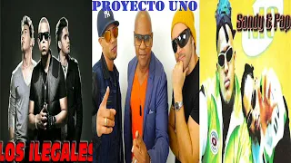 MIX ILEGALES, PROYECTO UNO, SANDY Y PAPO (AUDIO HD) MERENGUE HOUSE DJ PAPO FRANCISCO MENDOZA