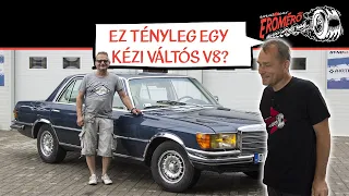 Amikor a Mercedes mindenki más felett állt – Mercedes-Benz W116 350 SE (1973) – Erőmérő!