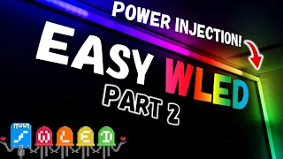 WLED for Beginners Part 2 (Power Injection + Progress Bar with HA)