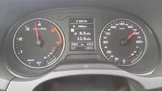 Audi A3 1.6d 110 ps Top Speed
