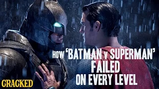 How 'Batman v Superman' Failed On Every Level - Cracked Responds