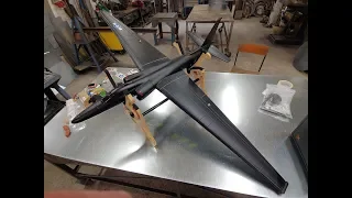 PHASE 3 U-2 64mm EDF SPY PLANE 1.7m Unboxing