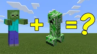 I Combined a Zombie and a Creeper in Minecraft - Here's What Happened...