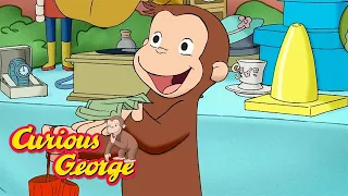 George buys second-hand gloves  🐵 Curious George 🐵 Kids Cartoon