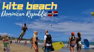 Top destination in the world for kiteboarding ~ Kite Beach Cabarete Dominican Republic 🇩🇴