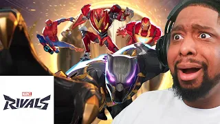 MARVEL OVERWATCH?? (MARVEL RIVALS ANNOUNCMENT TRAILER REACTION)