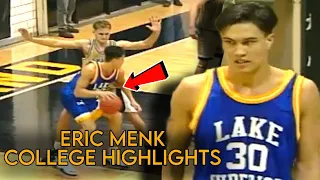 THROWBACK | 1996 ERIC MENK COLLEGE HIGHLIGHTS | MALUPIT NA TALAGA MGA MOVES AT FOOTWORK NYA NOON