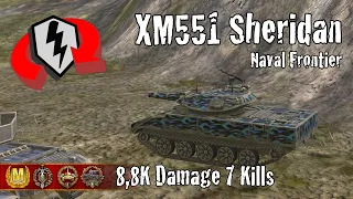 XM551 Sheridan  |  8,8K Damage 7 Kills  |  WoT Blitz Replays