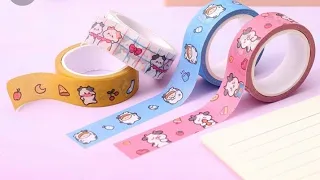 Cách làm washi tape (không cần băng keo 2 mặt ) đơn giản / Nguyên ngọt-Y Vân