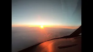 [Timelapse] Boeing 747 early morning arrival at Ted Stevens Anchorage International Airport, Alaska