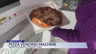 Pizza vending machine in Montgomery County