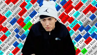 Eminem, We Ain’t | Rhyme Scheme Highlighted