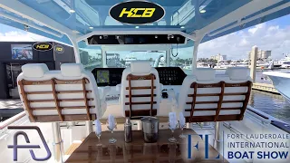 HCB Yachts 42' Lujo & 65' Estrella - Hydra-Sport Custom Boats at FLIBS 2020