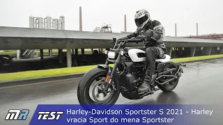 Harley-Davidson Sportster S 2021 - Harley vracia Sport do mena Sportster - motoride.sk