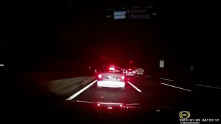 KIA Optima - Autonomous Emergency Braking (AEB) on Autobahn A3
