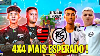 4X4 CRIAS VS TIME DANTES! BAK E GHOST9 VS DANTES E SINCE! BAK FARPOU O DANTES E OLHA NO QUE DEU!