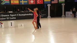 Kurbatov Kirill - Revel-Muroz Alexandra. World Championhip Junior 2, Latin. 23.11.2019 Winners dance