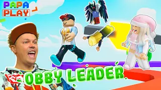 ДОГНАТЬ ЛИДЕРА!!! в Obby leader