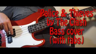 "Police and Thieves" by The Clash Bass cover (with tabs)