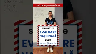 Simulare Evaluarea Națională clasa a VIII-a 2024 Matematică - Subiectul I.3