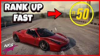 HOW TO RANK UP SUPER FAST & EASY - 1,000,000 REP per NIGHT! - Need For Speed Heat