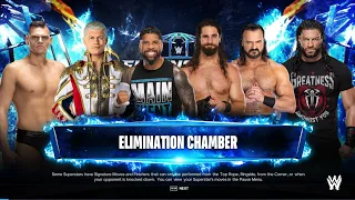 WWE 2K24 | Men's Elimination Chamber Match