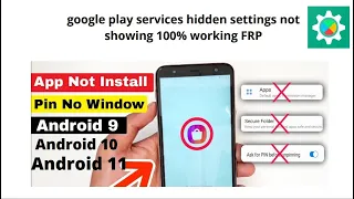 Google Play Services Hidden Settings Not Showing 100% working Latest Solution 2021 Samsung A11
