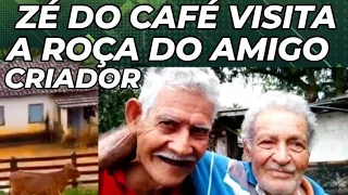 ZÉ DO CAFÉ VISITA AMIGO TIRADOR DE LEITE CRIADOR DE GALINHAS REENCONTRA GRANDES AMIGOS DE ROÇA