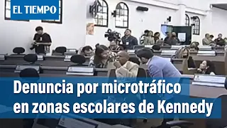 Denuncia en el concejo de Bogotá por microtráfico en entornos escolares en Kennedy | El Tiempo