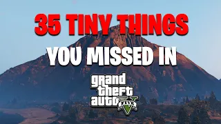 35 Tiny Details You Didn't Notice in GTA 5