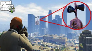 I Found Siren Head on GTA 5 Ep.27 (Grand Theft Auto V)